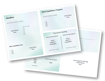 11x17 folder borchure template